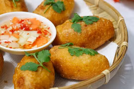 Trời lạnh "thèm vật vã" bánh rán mặn giòn thơm, nóng hổi