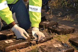 Ecuador “tình cờ” phát hiện 500kg ma túy trên xe buýt gặp tai nạn