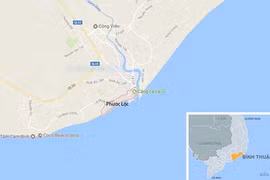 Thi thể nam giới không đầu trôi dạt vào bờ biển Bình Thuận