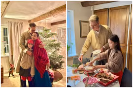 Đoan Trang khoe ảnh đón Giáng sinh bên nhà chồng ở Thụy Điển 