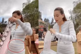 Khoảnh khắc bóc trần vóc dáng thật của Hà Hồ sau sinh