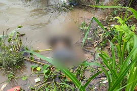 Thái Bình: Thi thể người đàn ông bị buộc dây 2 chân, trôi trên sông