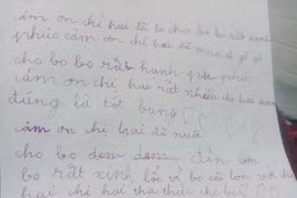 Bé trai tiểu học viết thư xin lỗi chị gái khiến cộng đồng mạng xuýt xoa