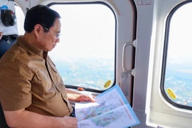 Thủ tướng đi trực thăng khảo sát quy hoạch các dự án lớn của Bà Rịa-Vũng Tàu