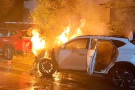 Hai nghi phạm được thuê 5 triệu để đốt ô tô tiền tỷ