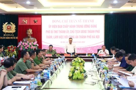 Chủ tịch Hà Nội: “CATP chủ động mọi tình huống, bảo đảm an toàn tuyệt đối cho Thủ đô”