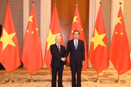 Tổng Bí thư Nguyễn Phú Trọng hội kiến Thủ tướng Trung Quốc Lý Khắc Cường