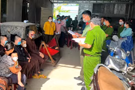 Công an Long An thông tin việc lấy mẫu ADN “Tịnh thất Bồng Lai”