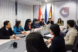 Hà Nội mong muốn thúc đẩy hợp tác kinh tế, đầu tư với Đức