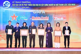 Giải báo chí về Phát triển văn hóa và xây dựng người Hà Nội thanh lịch, văn minh
