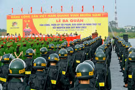  Công an Hải Dương ra quân tấn công, trấn áp tội phạm 