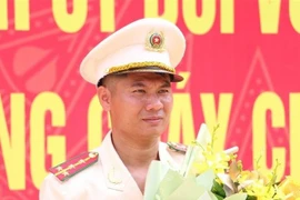 Trao Quyết định thăng cấp hàm vượt bậc cho “người hùng” Thái Ngô Hiếu