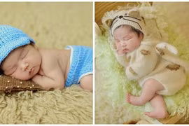 Khánh Đơn khoe ảnh con trai út đáng yêu hết nấc