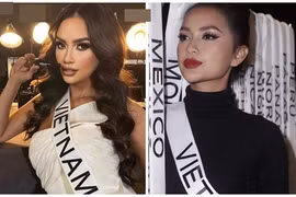Ngọc Châu khác lạ dưới bàn tay chuyên gia trang điểm của Miss Universe