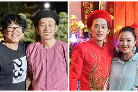 Hoài Linh tươi rói khi tổ chức lễ giỗ Tổ nghề sân khấu