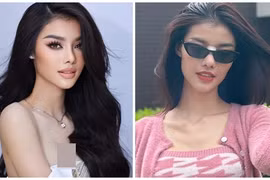 Á hậu Kiều Loan tiếp tục lộ gương mặt khác lạ
