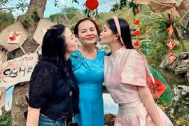 Mẹ chồng của Lê Âu Ngân Anh coi con dâu như con đẻ 