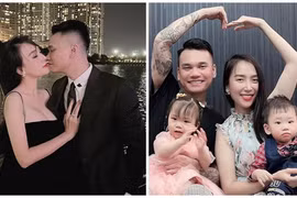 Tổ ấm bên vợ đẹp, con xinh của ca sĩ Khắc Việt 