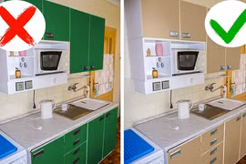 10 mẹo giúp căn bếp rộng rãi hơn mà không hề "đau ví"