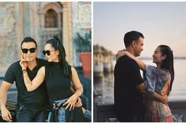 Võ Hạ Trâm tình tứ bên chồng Ấn Độ