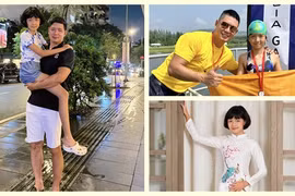 Con gái Bình Minh cao vượt trội, đoạt huy chương bơi lội ở Thái Lan