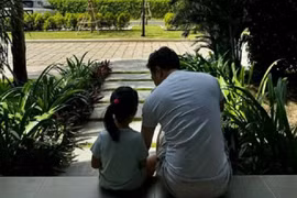 Cường Đô La xao xuyến trước hành động cưng xỉu của ái nữ Suchin