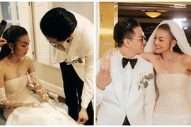 Thanh Hằng khoe khoảnh khắc được chồng chăm sóc