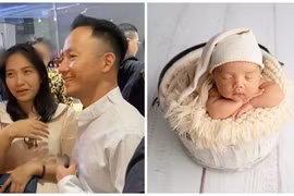 Vợ rapper Tiến Đạt khoe con gái thứ hai mới sinh