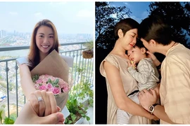 Tổ ấm hạnh phúc của Á hậu Thúy Vân được cầu hôn ngày 8/3 