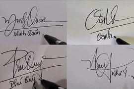 Nhìn chữ ký đoán ngay vận mệnh sang hèn của một người