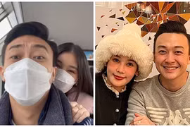 Lê Âu Ngân Anh và chồng du lịch Nhật Bản