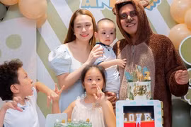 Ngắm ba thiên thần đáng yêu của Tuấn Hưng