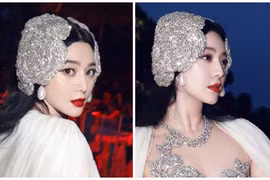 Phạm Băng Băng gợi cảm với đầm xuyên thấu ở Cannes 2023