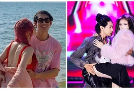 Ảnh ngọt ngào của Quang Đăng và bạn gái ngoại quốc