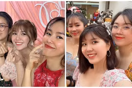 Nhan sắc xinh đẹp của hai em gái Lê Phương