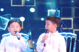 Cận cảnh hai con trai đáng yêu của Thanh Bùi trên sân khấu