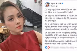 Vợ Công Lý: "Pass đồ chứ có đi giật chồng ai đâu mà phải ngại"