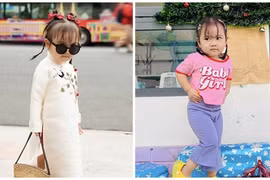 Con gái đáng yêu của Thu Thủy và chồng kém 10 tuổi