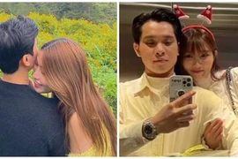 Loạt ảnh ngọt ngào của Quỳnh Châu “Bố già” bên bạn trai doanh nhân