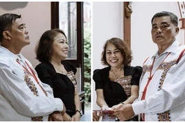 Loạt ảnh cưới của Siu Black tại nhà thờ