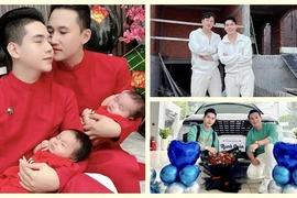 Cuộc sống của cặp đôi đồng giới hạnh phúc nhất Vbiz
