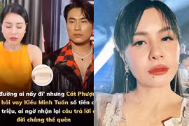 Cát Phượng bức xúc khi bị nói vay tiền Kiều Minh Tuấn 