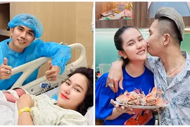 Bà xã kém 8 tuổi của Khánh Đơn sinh con thứ hai