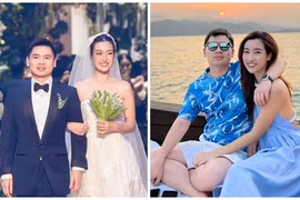 Hoa hậu Đỗ Mỹ Linh viên mãn khi làm dâu nhà hào môn