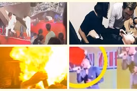 TiTi và loạt sao Việt gặp sự cố khi đi diễn