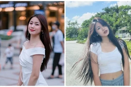 Cháu gái Lưu Hương Giang thi tốt nghiệp THPT, nhan sắc gây mê