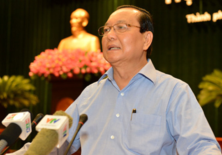 Uỷ viên Bộ chính trị Lê Thanh Hải (SN 1950, quê quán tỉnh Tiền Giang). Ông giữ chức vụ Bí thư Thành uỷ TP HCM từ năm 2006 đến tháng 10/2015.