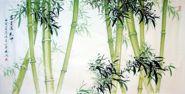 Hơn nữa, tre còn là biểu tượng của tính kiên cường, vượt qua mọi khó khăn, sóng gió của cuộc đời. Ảnh: Chinese Paintings. (Bài viết chỉ mang tính chất tham khảo, cung cấp nội dung mang tính trắc nghiệm vui cho bạn đọc).