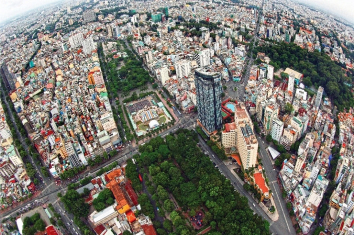 Công viên 23/9. Ảnh Giản Thanh Sơn.