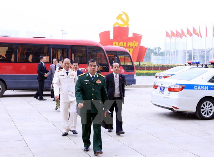 Các đại biểu đến dự Đại hội.